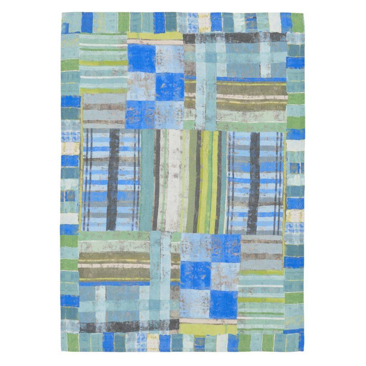 Koc lniany Designers Guild Achara Azure