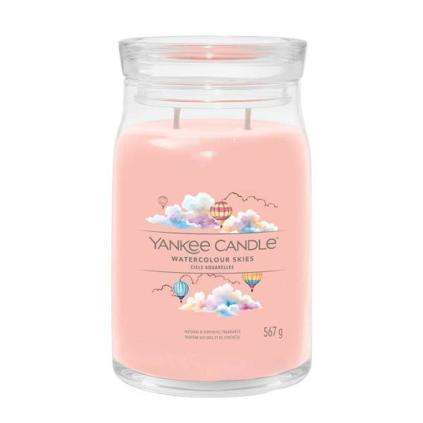 Świeca zapachowa Yankee Candle Watercolour Skies duża