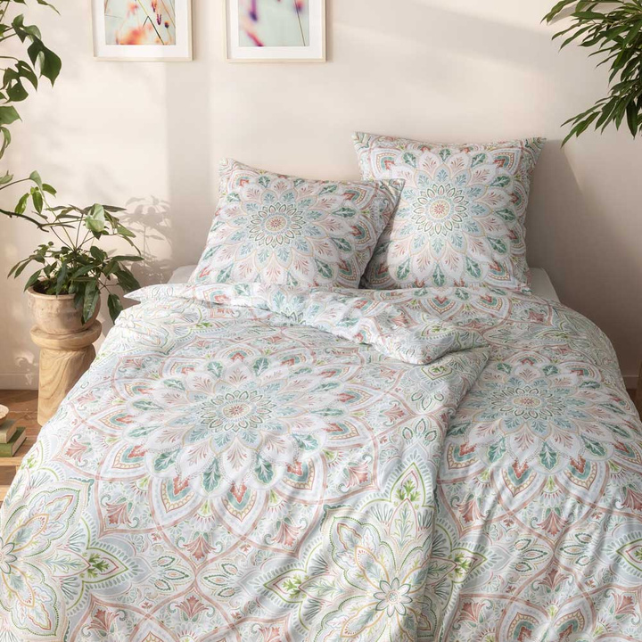 Komplet pościeli z bawełny organicznej GOTS Estella Naturlish Jamiro