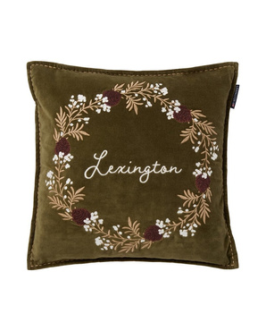 Poszewka z bawełny organicznej Lexington Wreath