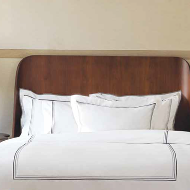 Poszewka satynowa Valeron Trio Anthracite Ostatnie Sztuki