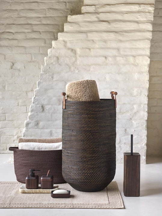 Kosz na pranie Aquanova CINO Pecan