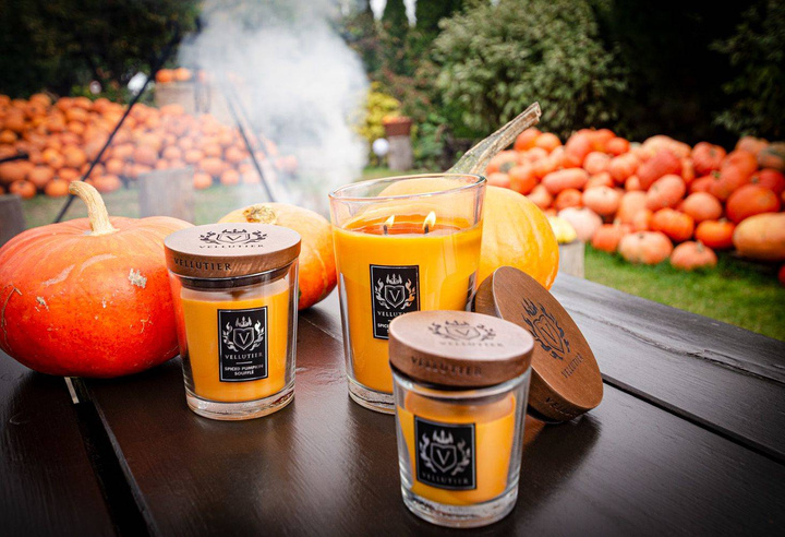 Świeca zapachowa Vellutier Spiced Pumpkin Soufflé