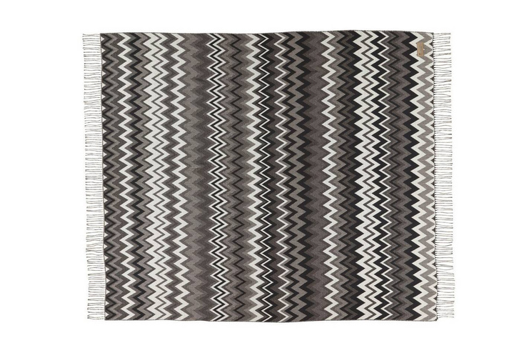 Pled bawełniany Eskimo Minusio Anthracite