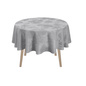 Obrus lniany Le Jacquard Français Souveraine Silver