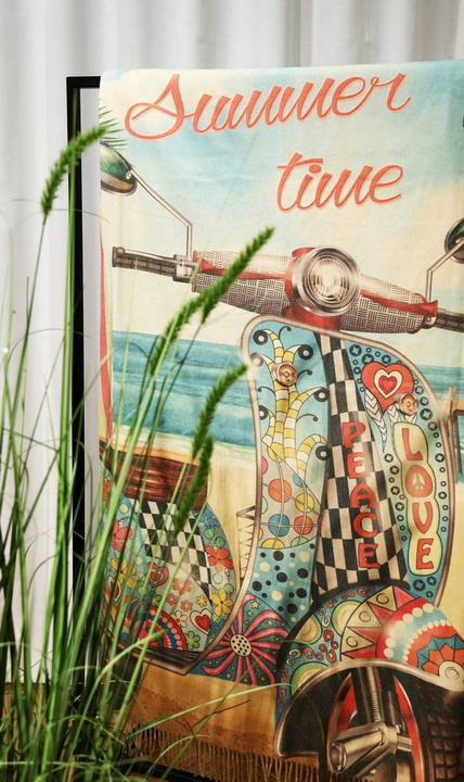 Pled bawełniany Eskimo Vespa Multicolor