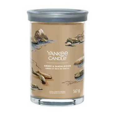 Świeca zapachowa Yankee Candle Amber & Sandalwood tumbler duży