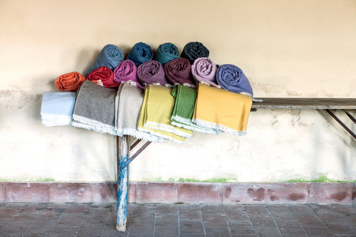 Pled wełniany Eskimo Venezia Sage