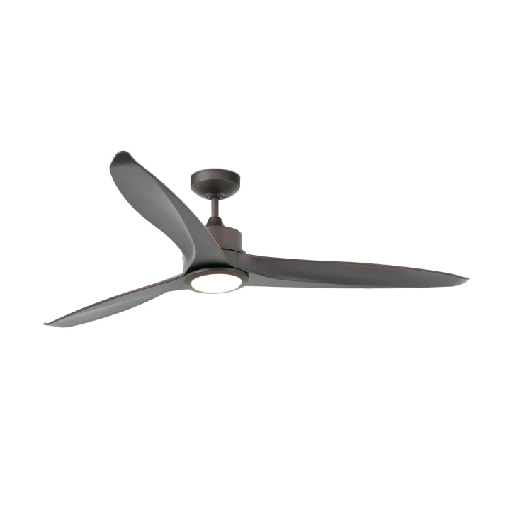 Wentylator sufitowy Faro Barcelona Tonic SMD LED L Brown Fan SMART