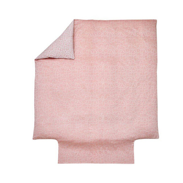 Poszwa żakardowa Blanc Des Vosges Arcangues Różowa