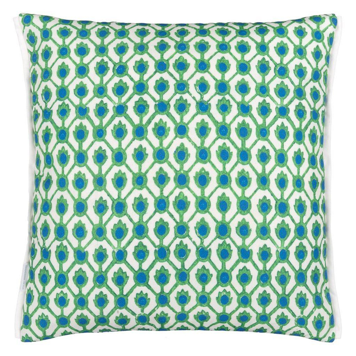 Poduszka dekoracyjna Designers Guild Outdoor Shaqui Prussian