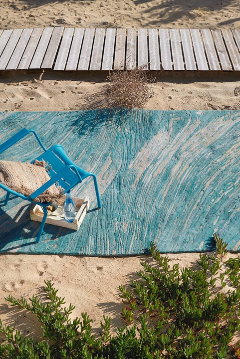 Dywan zewnętrzny Toulemonde Bochart Etna Bleu