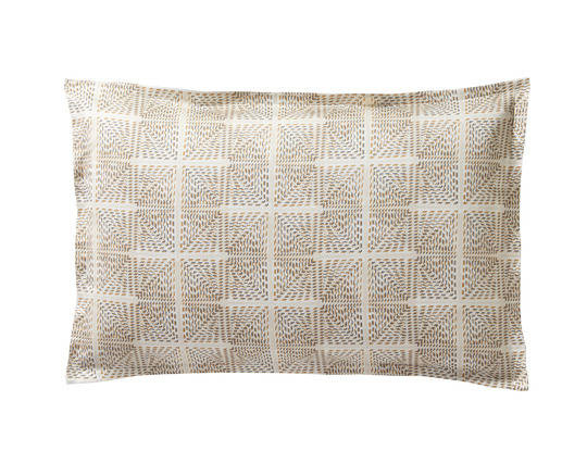 Poszewka satynowa Blanc Des Vosges Trait Pour Trait Naturel