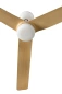 Wentylator sufitowy Faro Barcelona Punt LED M white/lightwood DC