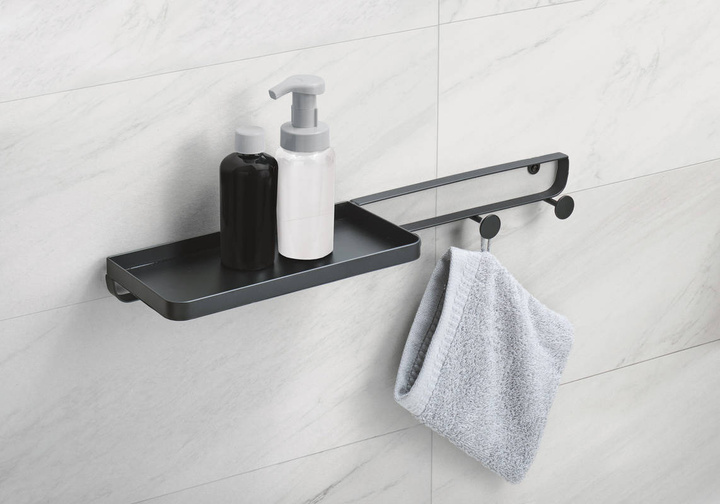 Wieszak Kleine Wolke Framework Shelf Black