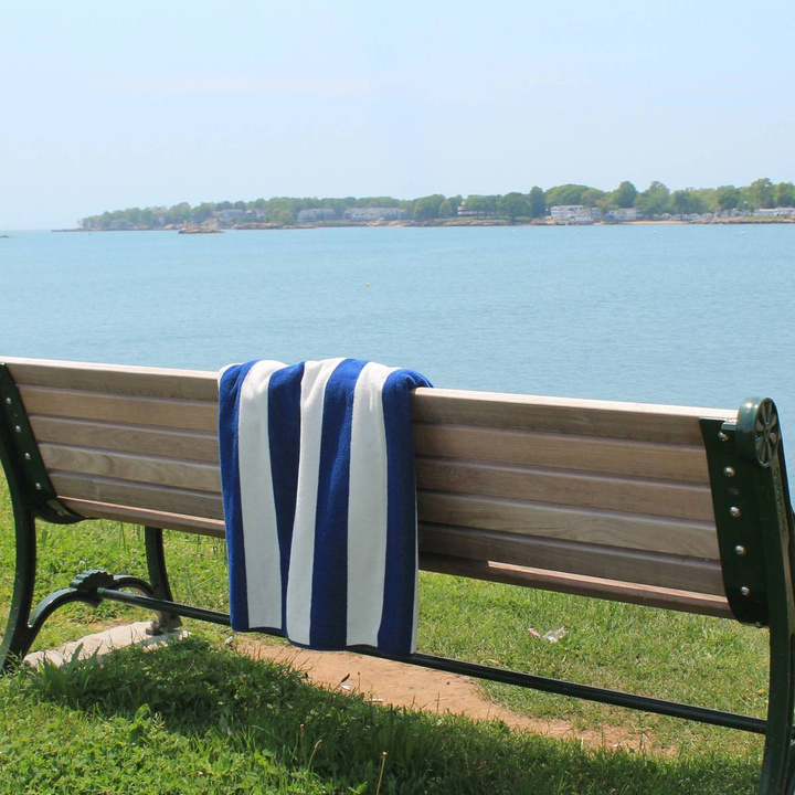 Ręcznik plażowy Abyss & Habidecor Prado Cadette Blue