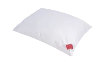 Poduszka puchowa Hefel Alaska Medium (90% pierze, 100% tkanina bawełniana)
