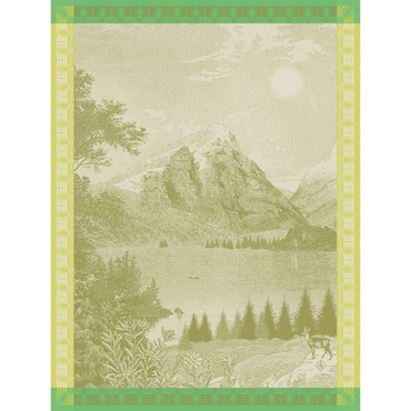 Ściereczka kuchenna Le Jacquard Français Altitude Green