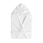 Szlafrok z kapturem Sorema Gaufre White