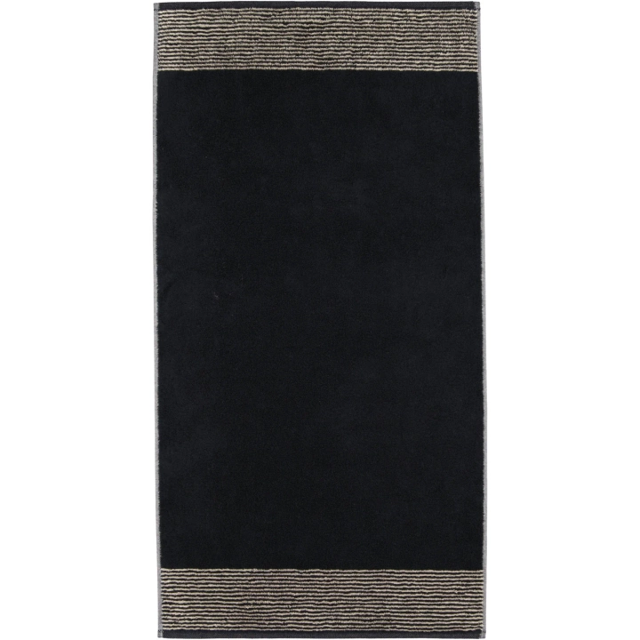 Ręcznik Cawo Luxury Home Two-Tone Schwarz