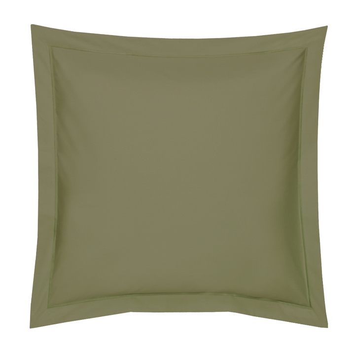 Pościel perkalowa Blanc Des Vosges Uni Kaki