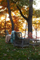 Pled wełniany Lexington Checked Beige/Green