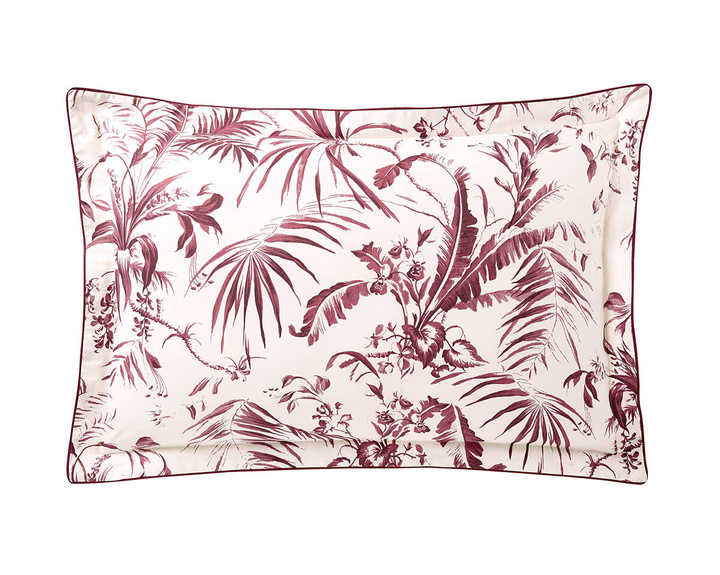 Poszewka perkalowa Anne de Solene Serre Exotique