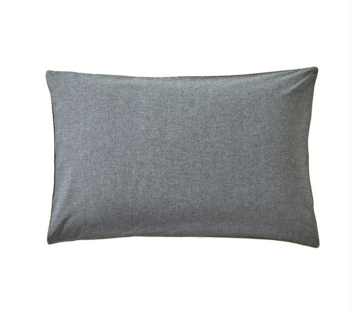 Poszewka ekologiczna Blanc Des Vosges Avenir Ressources Antracytowa