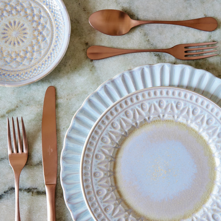 Talerz płytki Costa Nova Cristal Nacar 22 cm