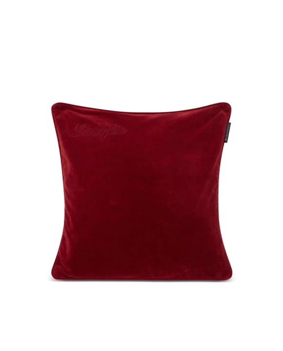 Poszewka dekoracyjna Lexington Velvet Red