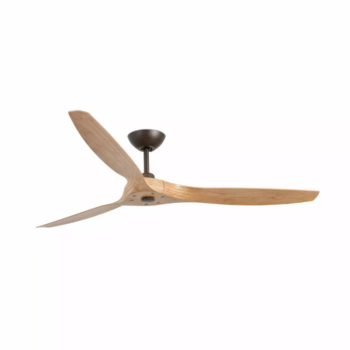 Wentylator sufitowy Faro Barcelona Morea L Light brown DC SMART