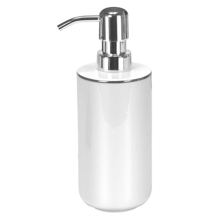 Dozownik do mydła Kleine Wolke Noblesse White/Silver