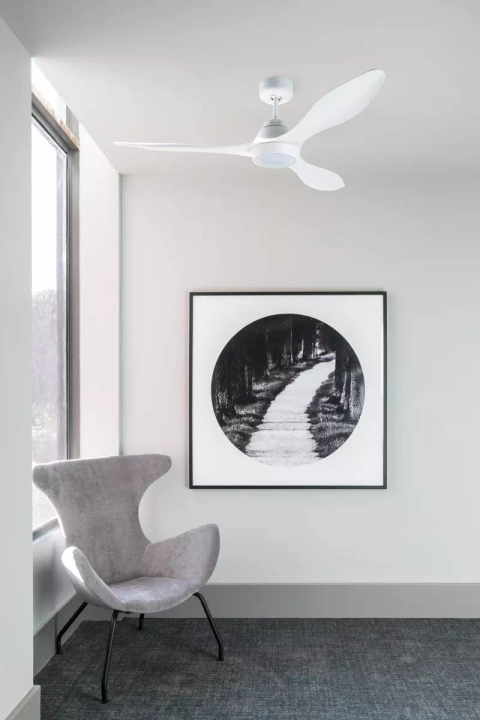 Wentylator sufitowy Faro Barcelona Polaris L White