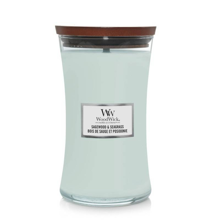 Świeca zapachowa WoodWick Sagewood & Seagrass