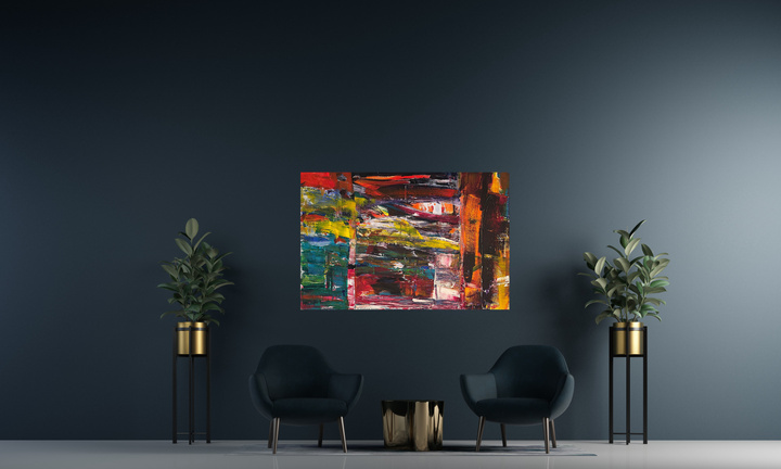 Obraz  W. Frączek "Przyciąganie"