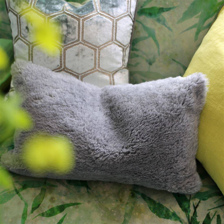 Poduszka dekoracyjna Designers Guild Mousson Graphite