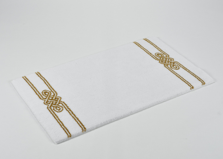 Dywanik Abyss & Habidecor Emser White/Gold