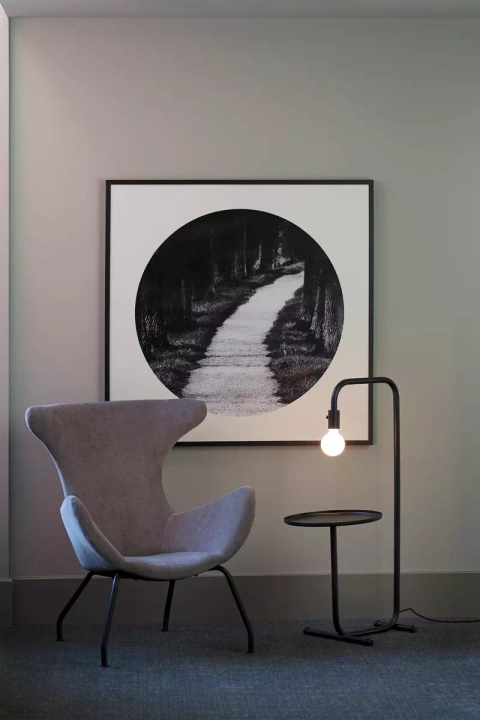 Lampa podłogowa Faro Barcelona Guest czarna