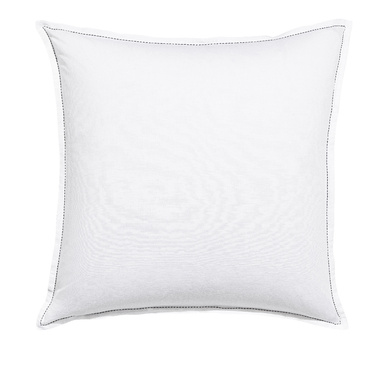 Poszewka lniana Le Jacquard Français Nuances White