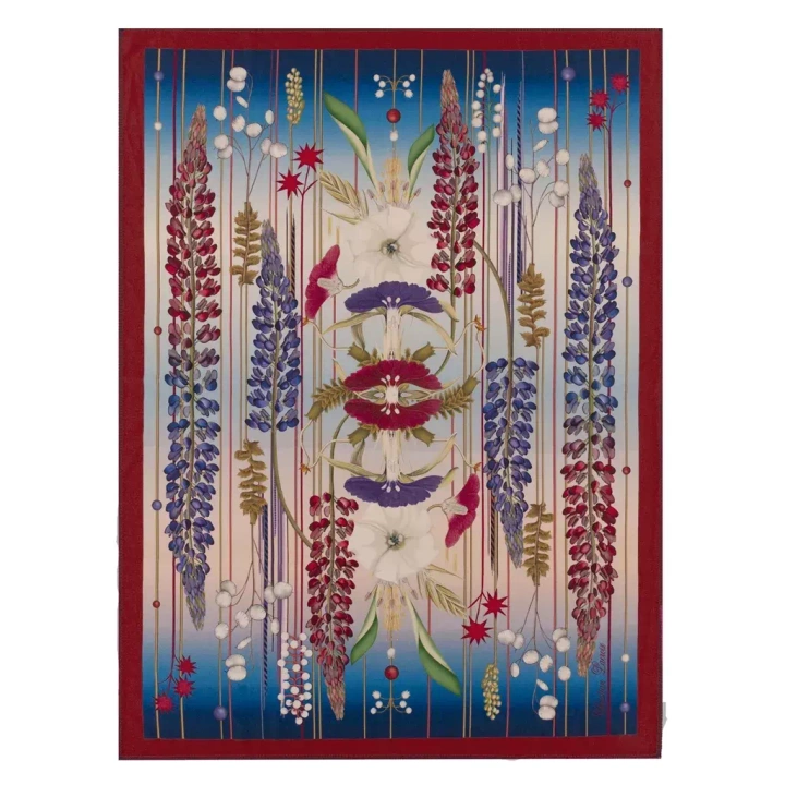 Koc wełniany Christian Lacroix Amytis Indigo