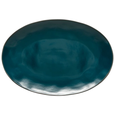 Talerz owalny Costa Nova Stacked Organic Deep Sea 45 cm