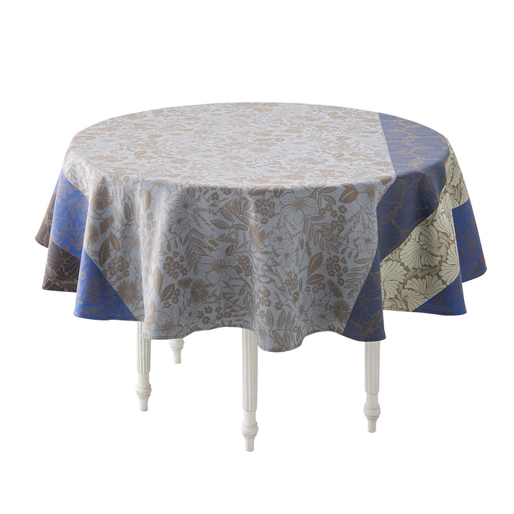 Obrus plamoodporny Le Jacquard Français Cottage Enduit Blue