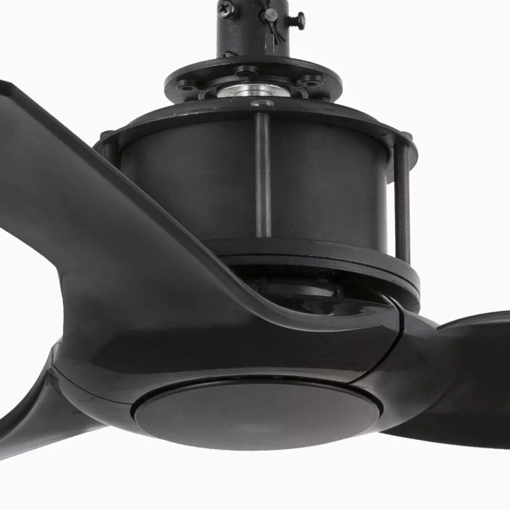 Wentylator sufitowy Faro Barcelona Just Fan XS Matt Black DC81cm