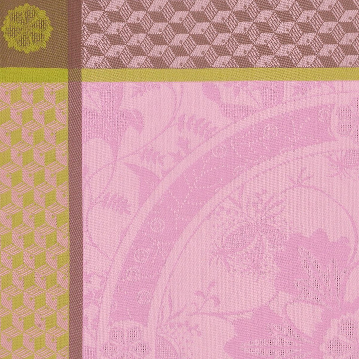 Serwetka bawełniana Le Jacquard Français Duchesse Różowa