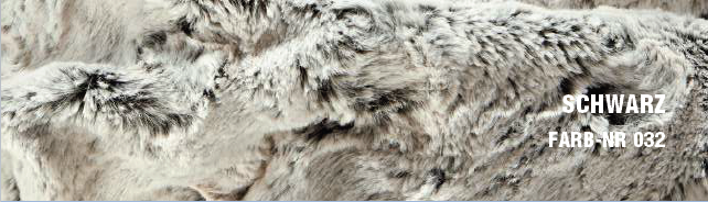 Pled futrzany Deckenkunst Frost Schwarz Premium