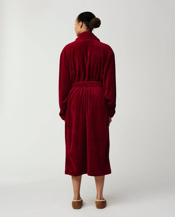Szlafrok Lexington Lesley Fleece Red