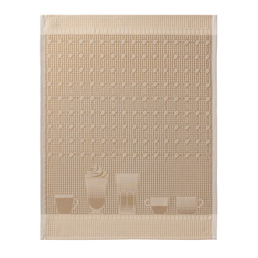 Ręcznik kuchenny Le Jacquard Français Barista Beige