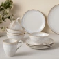 Miska Costa Nova Taormina White Gold 15 cm