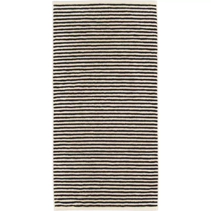 Ręcznik Cawo Natural Stripes Natur-schwarz