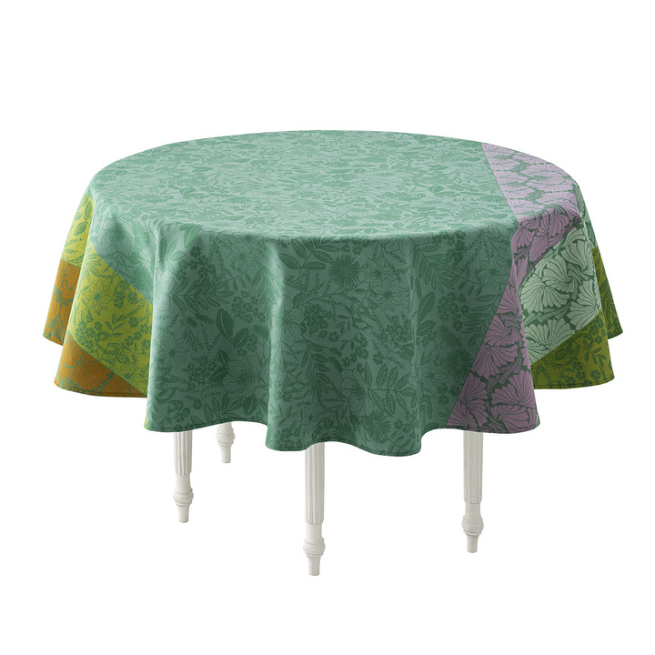 Obrus plamoodporny Le Jacquard Français Cottage Enduit Green
